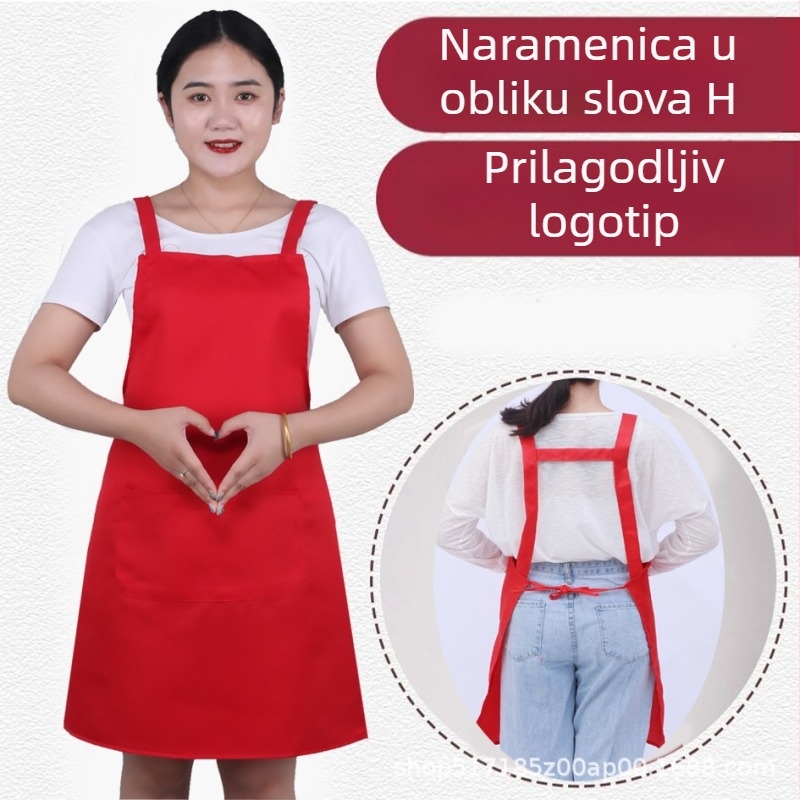 Prilagođena pregača s tiskom logotipa na vodootpornoj tkanini