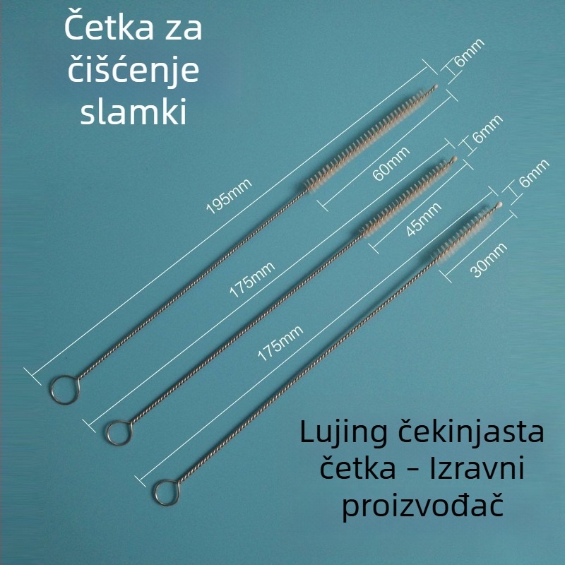Četka za čaše s dugim držalom i izdržljivom spužastom četkom za kuhinju