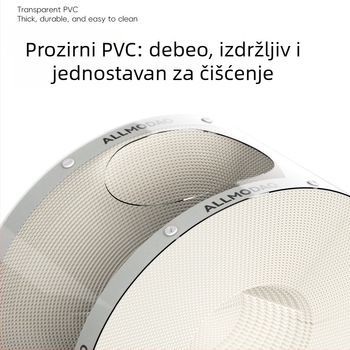 Okrugla mačja grebalica s integriranim ležištem, otporna i bez ispuštanja dlake, velika, tunel od valovitog kartona, dvostruka ploča za šape