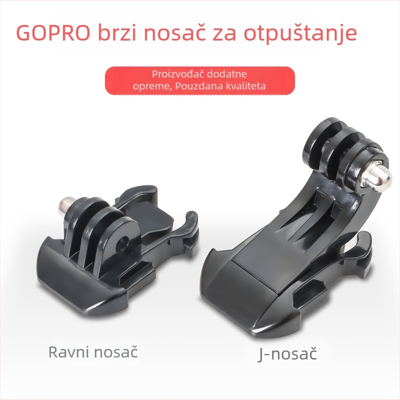 GoPro HERO9/10 osnovni nosač za akcijsku kameru, s remenom za prsa i nosačem kacige tipa J