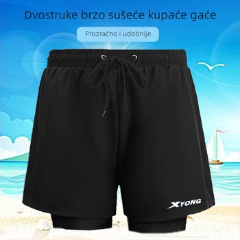 Muške brzo-sušeće bokser šorceve za plivanje, velika veličina, komplet za plivanje za termalne bazene