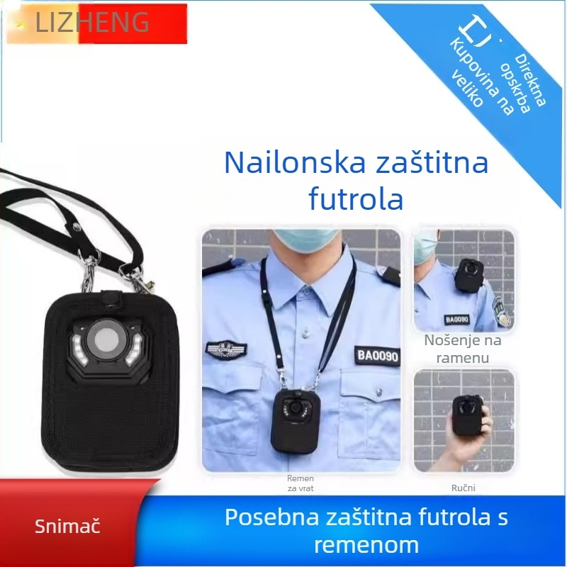 Najlon zaštitna futrola za rekorder, s kožnim kućištem, prijenosna, vodootporna i otporna na prašinu, s kaišem