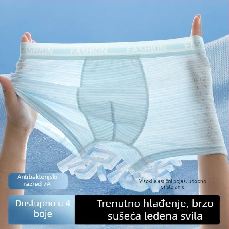 Prilagođene boxerice za tinejdžere, proljeće-ljeto, modalno prozračne mrežaste boxerice