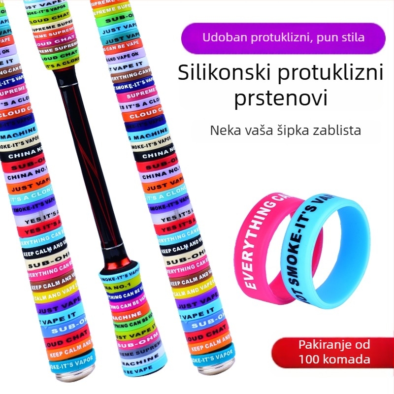 Navlaka za ručku ribolovnog štapa sa silikonskim anti-slip prstenom – zaštitna navlaka za ručku