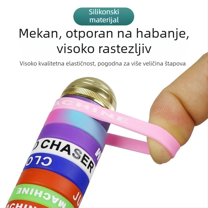 Navlaka za ručku ribolovnog štapa sa silikonskim anti-slip prstenom – zaštitna navlaka za ručku