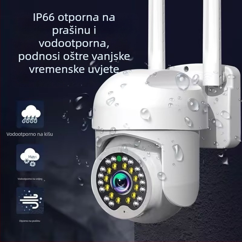 Bežična kamera za nadzor u obliku žarulje, 1080p HD, pametna žarulja kamera