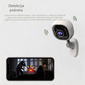 A3 Bežična sigurnosna kamera 1080p s dvosmjernom komunikacijom