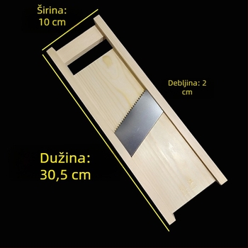Longjiang višenamjenski kuhinjski rezač za povrće, s daskom za rezanje i rende za krumpire