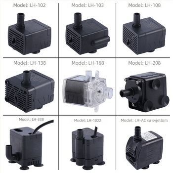 LH-103 Mini potopna pumpa za napajanje kućnih ljubimaca, 5V, bijela, hidroponika