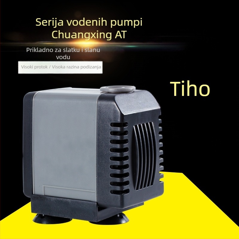 Star Creation AT101S potopna pumpa za akvarij s filtracijom i cirkulacijom, tih energetski štedljiv dizajn