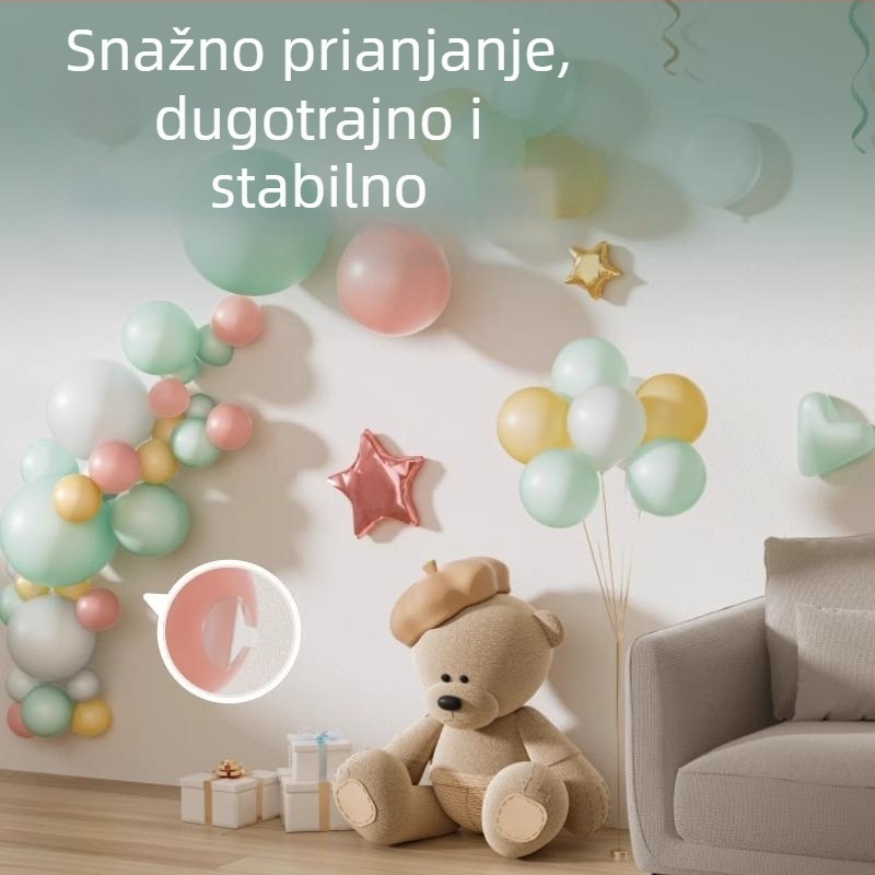 Deli dvostrana ljepljiva folija, snažna i prozirna
