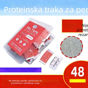 Dvostruka traka za perike – bez rezanja, prozračna, vodootporna, otporna na znoj, nevidljiva, sprječava padanje perike