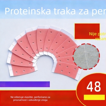 Dvostruka traka za perike – bez rezanja, prozračna, vodootporna, otporna na znoj, nevidljiva, sprječava padanje perike