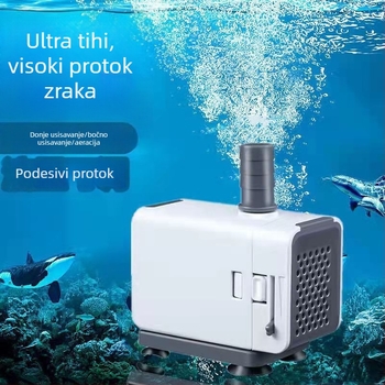 SOBO Songbao potopna pumpa za akvarij s donjim usisavanjem, mala cirkulacijska pumpa za filtriranje pri niskoj razini vode