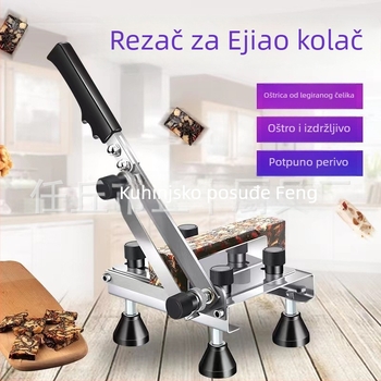 Nehrđajući čelik višefunkcijski rezač za želatinske deserte, nugat, rižni kolač, biljna lijekova, duhan i zamrznuto meso.