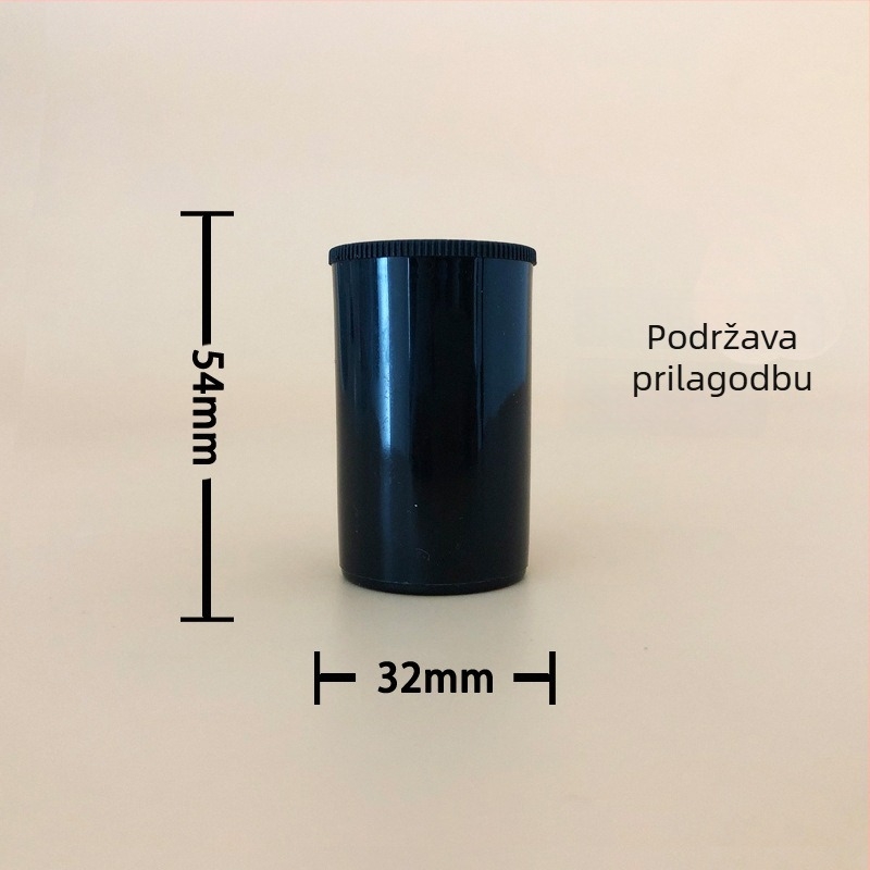 PP plastična boca s širokim otvorom 54x32 mm za mamce, kutija za udice i dijeljena boca