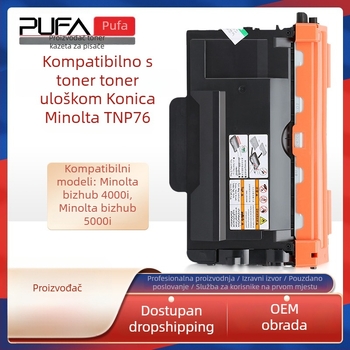 TNP76 toner kaseta za Konica Minolta Bizhub 4000i/5000i — bubanj TNP75