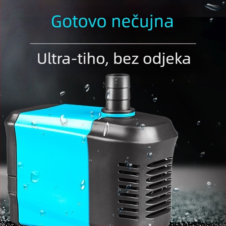 Chuangning podvodna pumpa, tiha pumpa za filtriranje u akvariju, cirkulacijska pumpa za rockery, mala pumpa za zamjenu vode