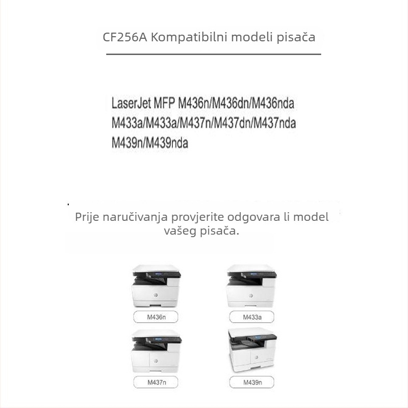 Tonerna kaseta za Fuji Xerox B230, kompatibilna s B235 i B225; 006R04400 tonerska kaseta i 013R00691 toner bubanj