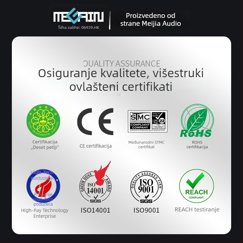Meijia visokokapacitetna toner kaseta za HP 118A, W2080A, 179fnw, M150nw