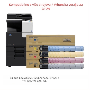 Toner kaseta za Konica Minolta Bizhub C226/C256/C266/C7222/C7226 TN-223/TN-224 (Poslovna verzija)