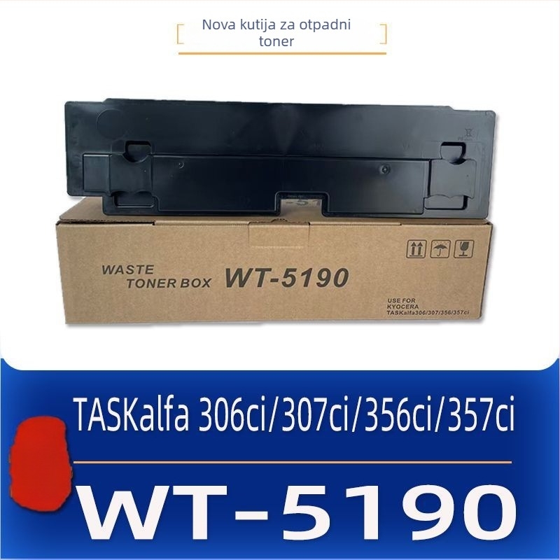 Zbirka otpada tonerja za WT-5190 i Kyocera Taskalfa 306/307/356/357Ci