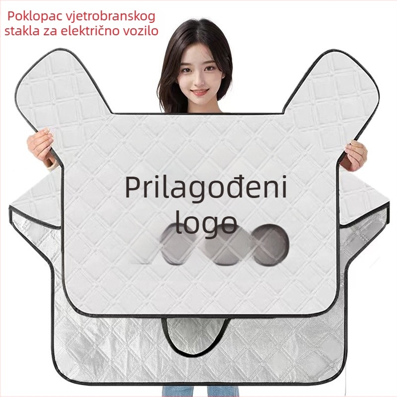 Ljetno tanko pokrivalo za vjetrobran električnih vozila s mogućnošću prilagodbe logotipa