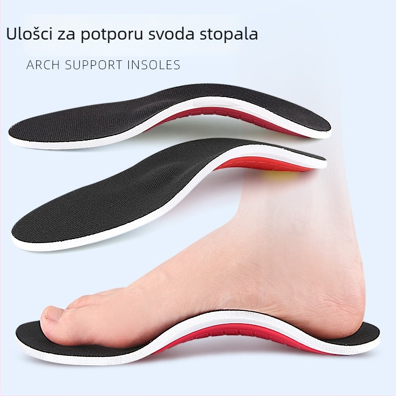 Podrška luka za plosne noge – potpuna ortopedska uložak za muškarce i žene, fascia podrška za povećanje visine