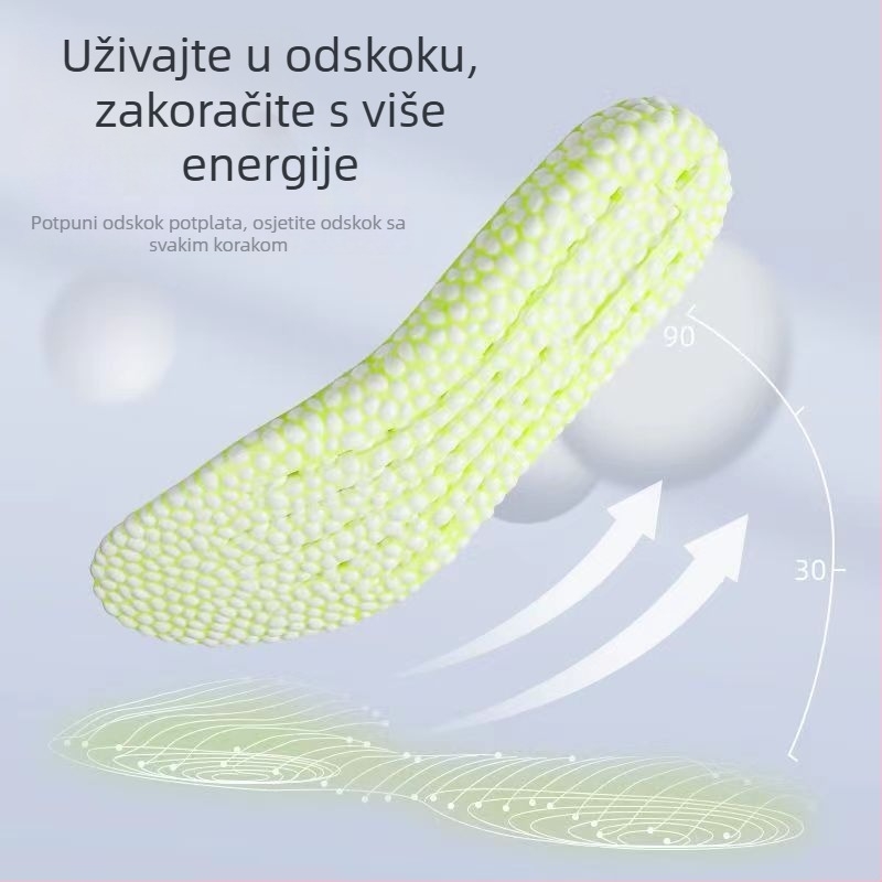 PU ulošci za povećanje visine – cijelog duljine, mekani, ublažavanje udara, upijaju znoj, antimikrobni miris, univerzalni, za tenisice i casual cipele