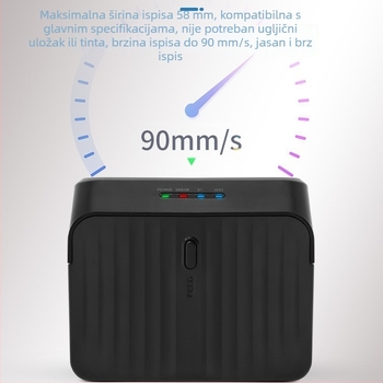 58 mm termalni pisač, bežični Bluetooth, stolni pisač računa i narudžbi za take-out