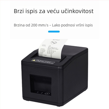 80 mm termični pisač računa za kuhinju s višejezičnom podrškom