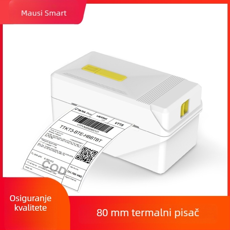 Mini Bluetooth termalni pisač za etikete s jednim obrascem i ekspresnim pošiljkama