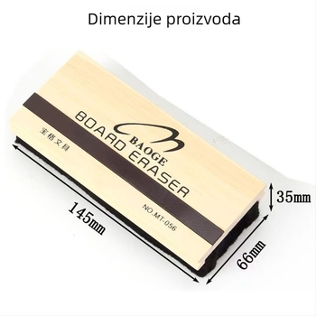 Bao Ge TM-056 Magnetska gumica za ploču – dvostrana gumica za ploču za nastavu crnu i bijelu ploču