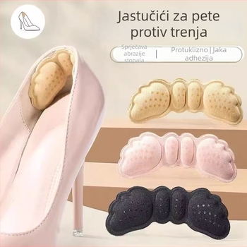 Jastučići za petu za visoke potpetice – protiv trljanja i klizanja, pola veličine uloška za petu