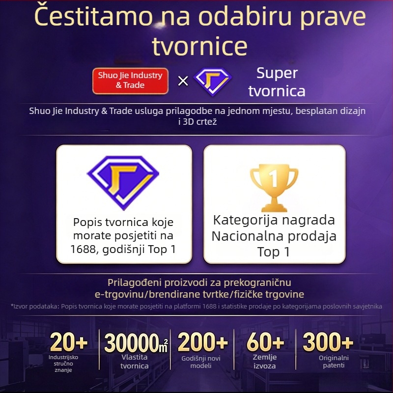 Prilagođeni luksuzni kristalni trofej za godišnje dodjele i natjecanja; kristalne i metalne trofeje u malim serijama.