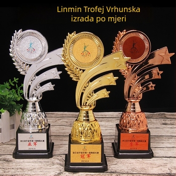 Plastični trofej po mjeri za košarku, nogomet, latino ples i taekwondo – za vrtić i učenike