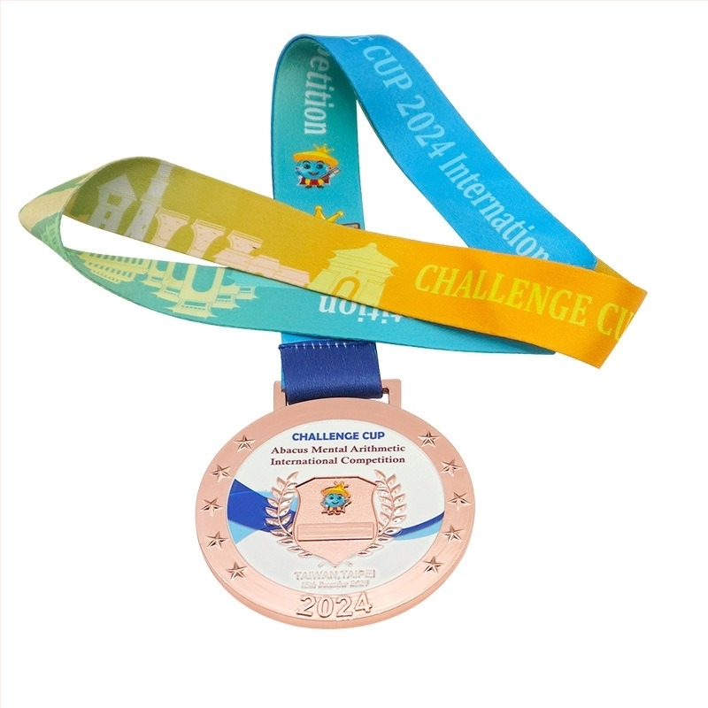 Prilagodba medalja za maraton za sportske događaje – zlatne, srebrne i brončane metalne medalje