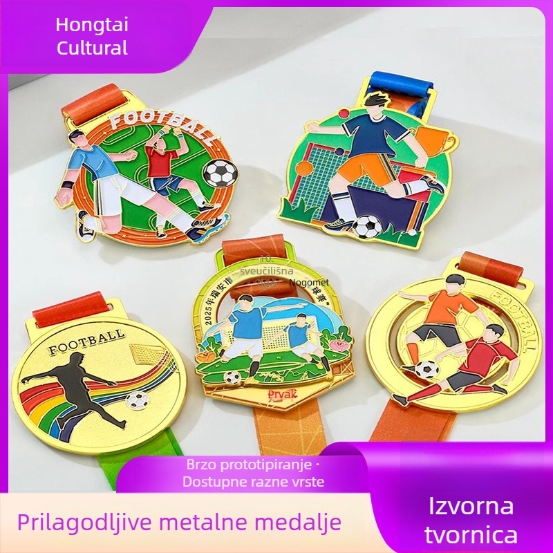 Prilagođene metalne medalje za sportska natjecanja i nagrade za maraton