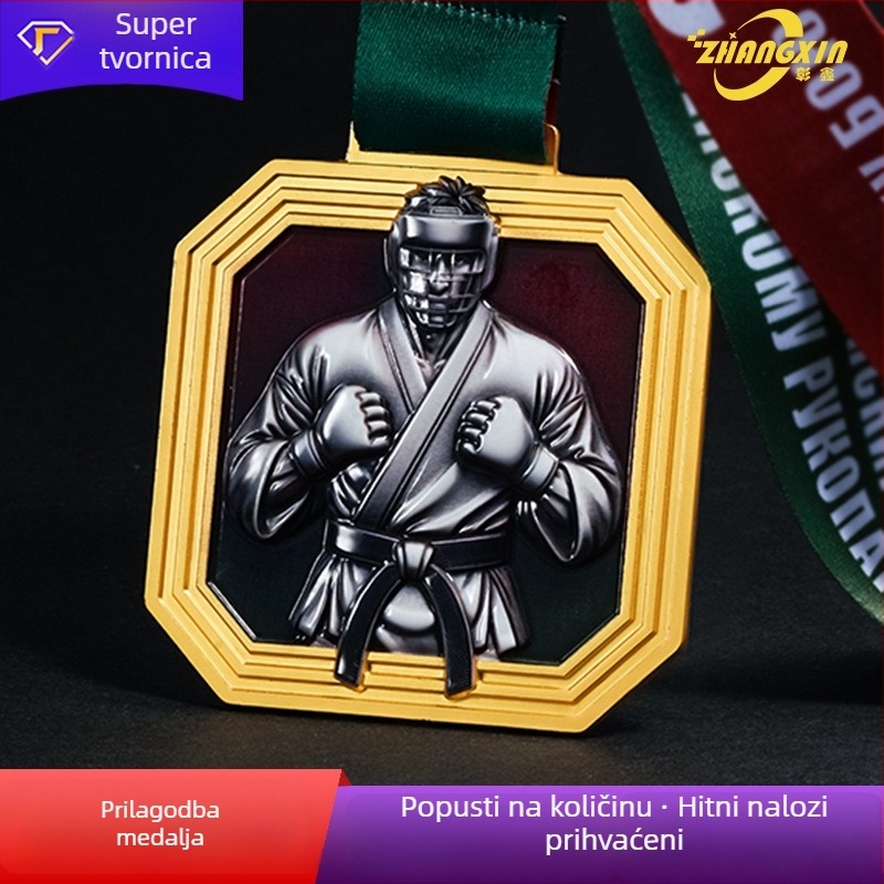 Prilagođene metalne medalje za maratone, borilačke sportove i sportske događaje – proizvodnja medalja za školske sportske susrete