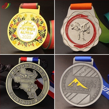 Prilagođena dječja medalja za odbojku – metalna medalja s pozlaćenjem za sportski događaj, priznanje