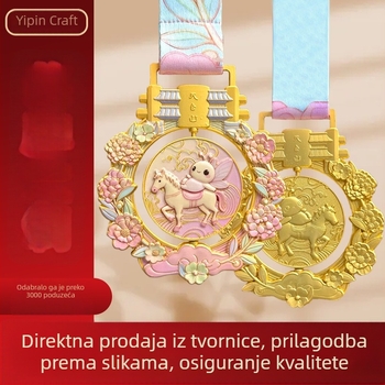Kreativna izrada medalja za sportske događaje: proizvodnja zlatnih, srebrnih i brončanih medalja, memorijalne pločice za maraton, metalne oznake za trčanje