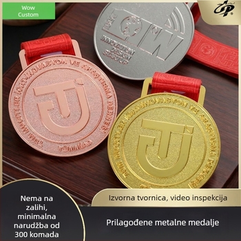 Prilagođene metalne medalje za maraton, sportske događaje i školske sportke susrete