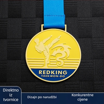 Prilagođene metalne medalje za maratone, obljetničke događaje i atletske utrke