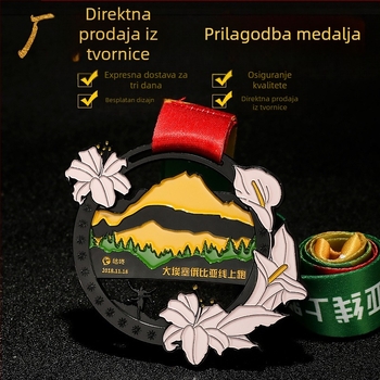 Prilagođene medalje za korporativne i školske maratone: zlatne, srebrne i brončane nagrade, medalje natječaja dizajna