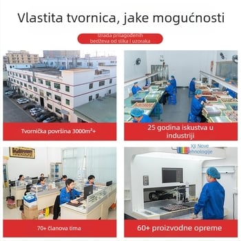 Prilagođena magnetna značka od cinkovog legura za identifikacijsku karticu zaposlenika