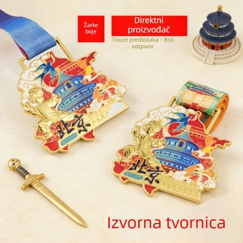 Prilagođeno metalno odličje za maraton, taekwondo, natjecanja u borilačkim vještinama, košarku i nogomet