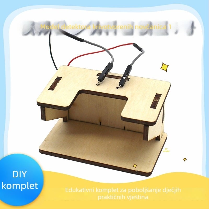 Model simulacijskog detektora banknota – DIY STEM edukativni set za učenike