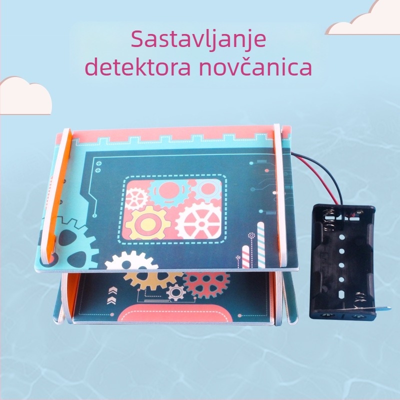 DIY detektor novca za učenike – kreativni znanstveni eksperimentalni set s KT pločom