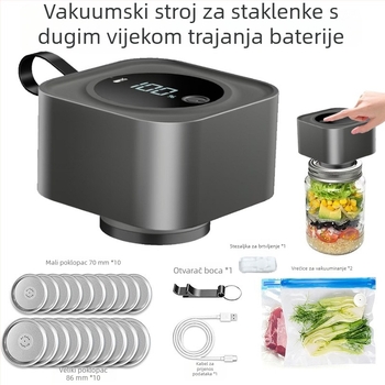 Kvadratna Mason tegla vakuumska zatvarač mašina za čuvanje hrane