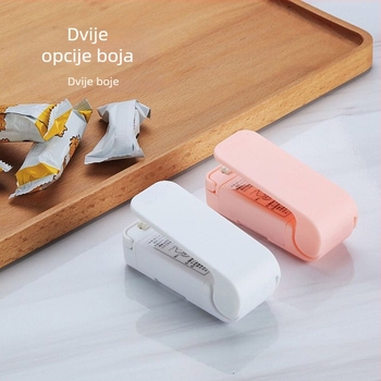 Mini prenosni vakuumski zatvarač za grickalice, kućna upotreba, višenamjenski